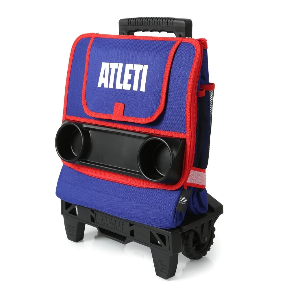 Nevera Con Carrito 50 Latas Azul y Rojo image number null
